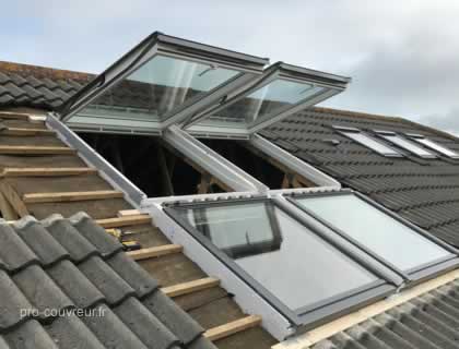 pose velux, fenetre de toit